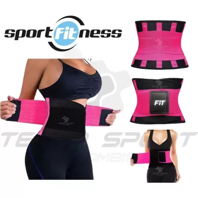 Faja Cinturilla Sport Fitness Doble Ajuste Moldeadora Gym