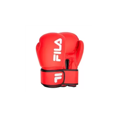 Guantes de boxeo Fila rojos de 10 OZ